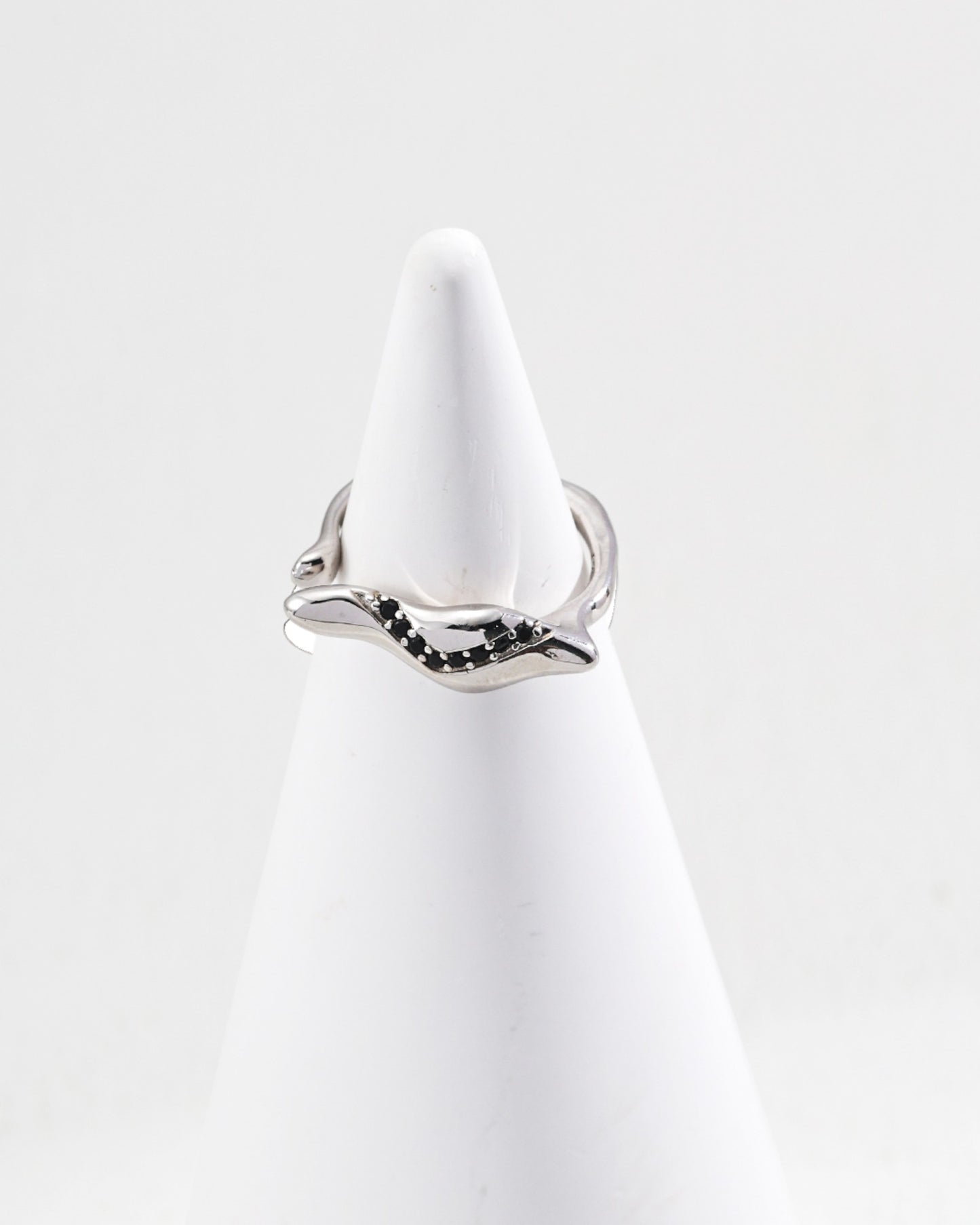 S925 Sliver Wave Ring