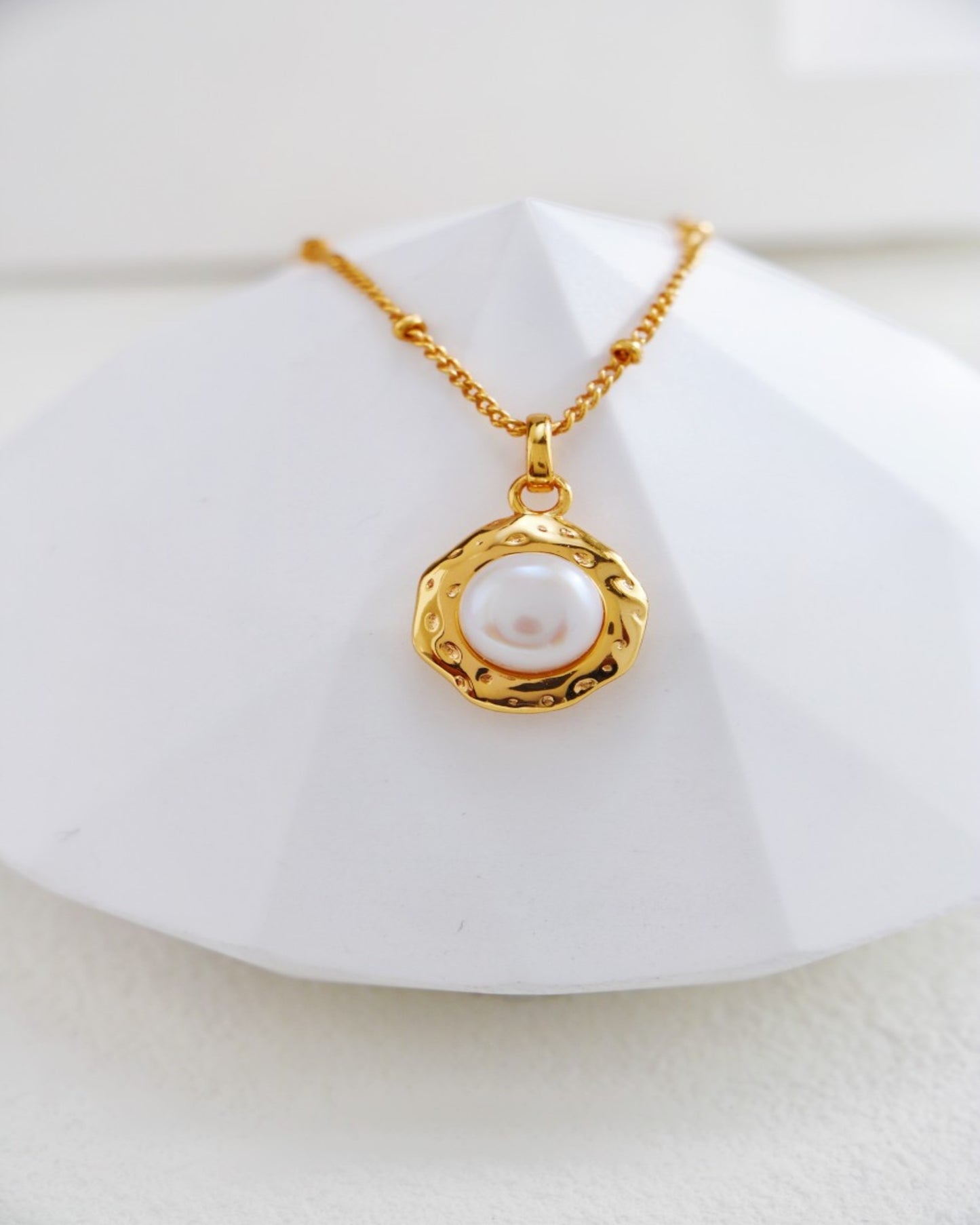 S925 Pearl Pendant Necklace