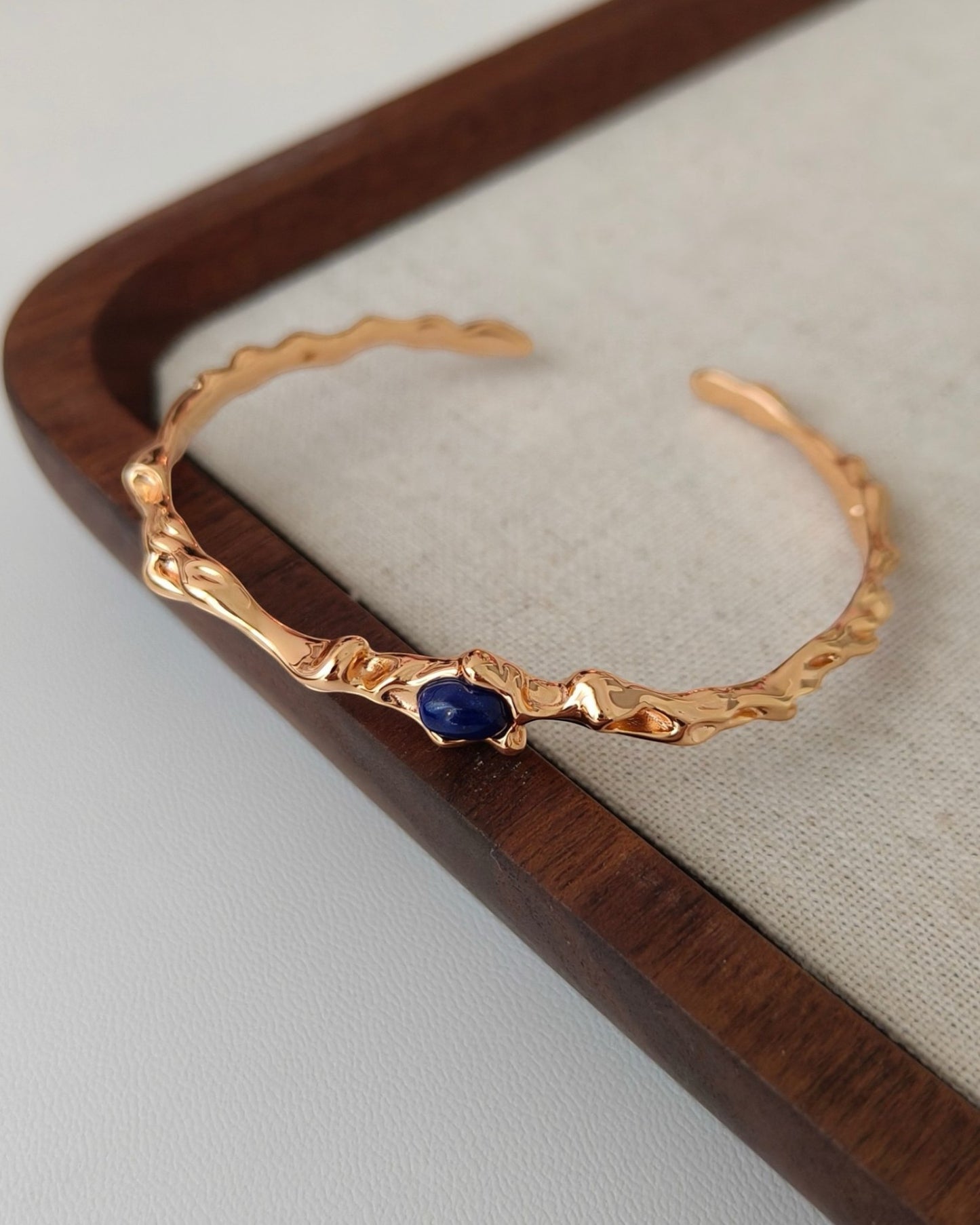 Lapis Lazuli Cuff Bracelet