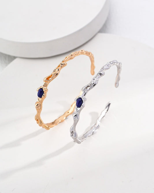 Lapis Lazuli Cuff Bracelet